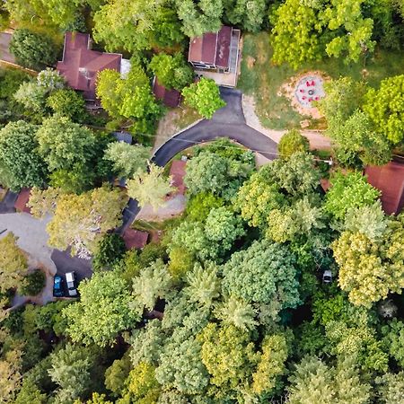 Log Cabin Motor Court Ешвілл Екстер'єр фото