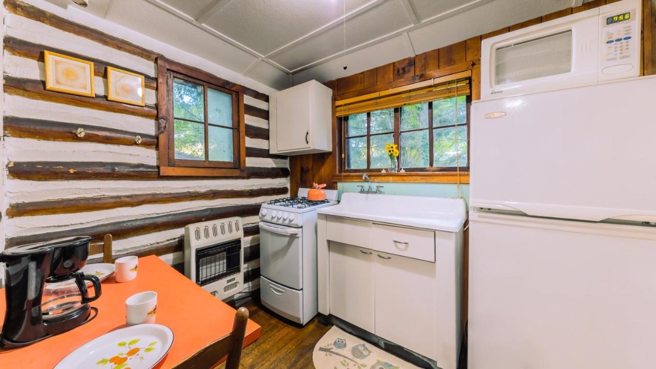 Log Cabin Motor Court Ешвілл Екстер'єр фото