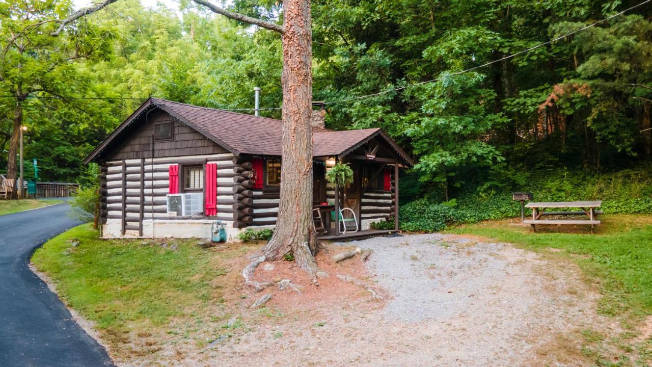 Log Cabin Motor Court Ешвілл Екстер'єр фото